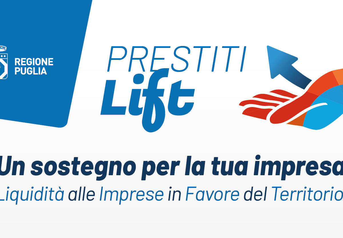 Regione Puglia - Sostegno alle imprese, pubblicati gli avvisi Microprestito, Titolo II Capo 3 Circolante e Titolo II Turismo Capo 6 Circolante