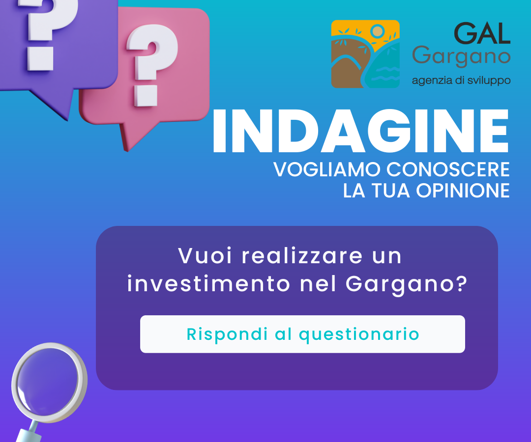 Strategia di Sviluppo del GAL Gargano - Indagine 2023